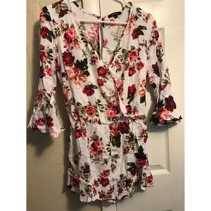 Floral Romper